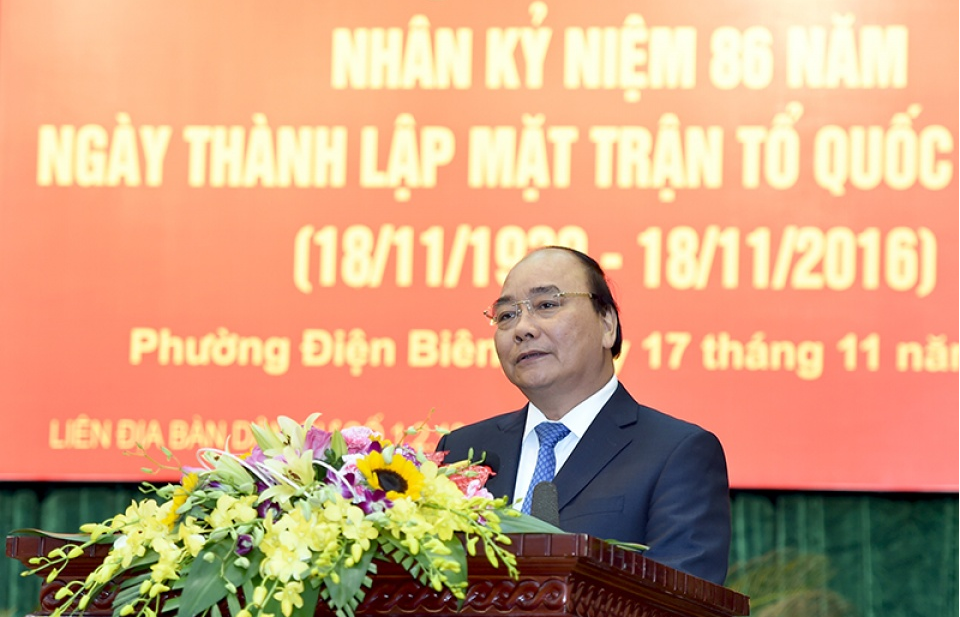 Thủ tướng dự Ngày hội Đại đoàn kết toàn dân tại phường Điện Biên, Hà Nội