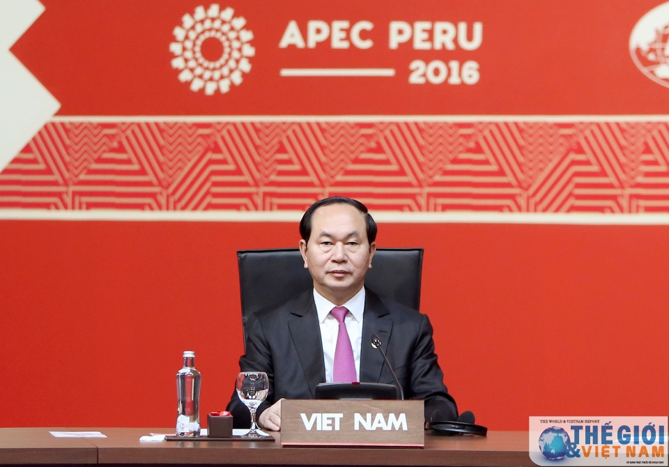 Bài phát biểu của Chủ tịch nước về Việt Nam đảm nhận vai trò nước chủ nhà Năm APEC 2017