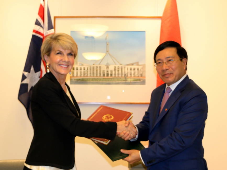 Việt Nam - Australia ký kết Chương trình hành động giai đoạn 2016-2019