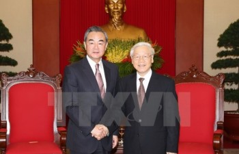 Party chief: Vietnam pays great attention to relations with China