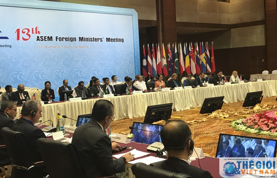 Phó Thủ tướng Phạm Bình Minh dự Hội nghị ASEM lần thứ 13