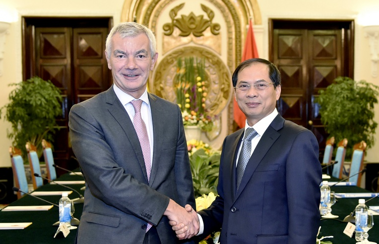 Việt Nam - Bỉ tăng cường hợp tác thương mại