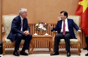 Phó Thủ tướng Trịnh Đình Dũng tiếp Tổng Giám đốc Tập đoàn VTG