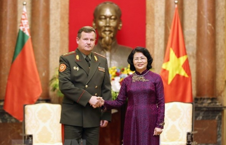 Hợp tác quốc phòng góp phần vào mối quan hệ bền chặt giữa Việt Nam - Belarus