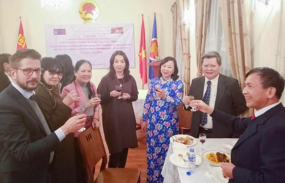 Kỷ niệm 64 năm quan hệ ngoại giao Việt Nam - Mông Cổ