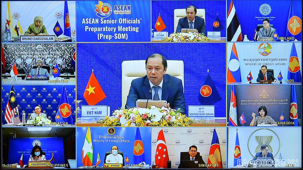 SOM ASEAN nhất trí với chương trình nghị sự và văn kiện trình tại HNCC ASEAN 37