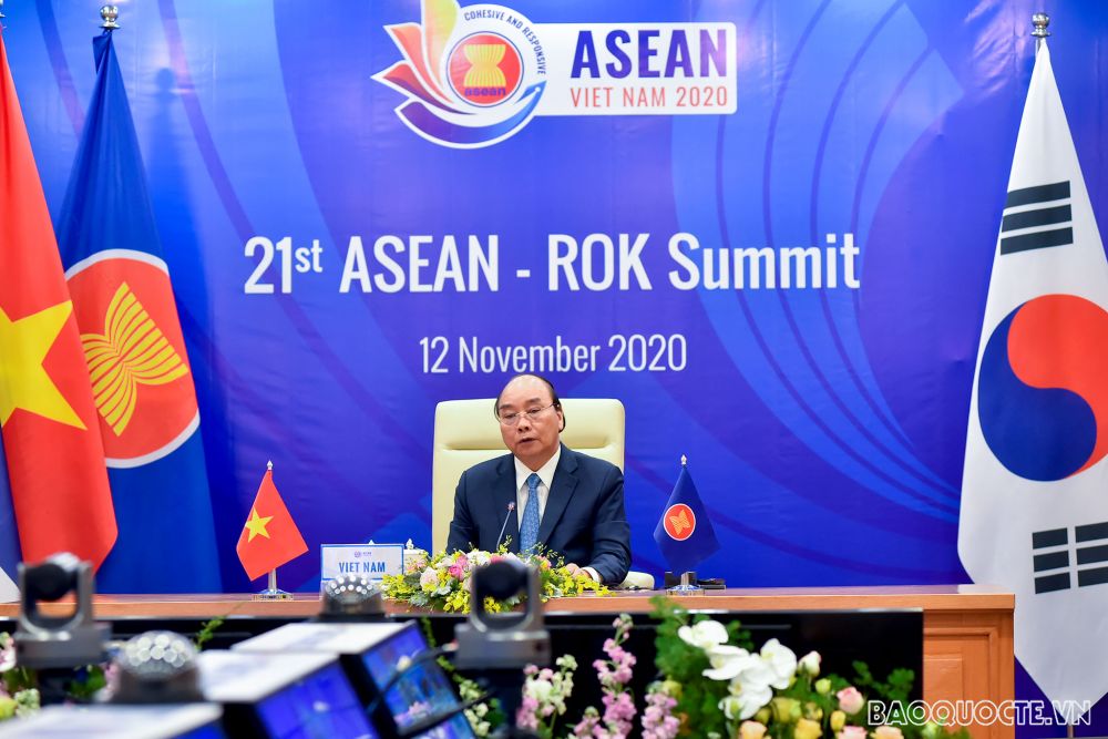 ASEAN 37: Hàn Quốc chung tay cùng ASEAN vượt khó khăn do dịch bệnh Covid-19