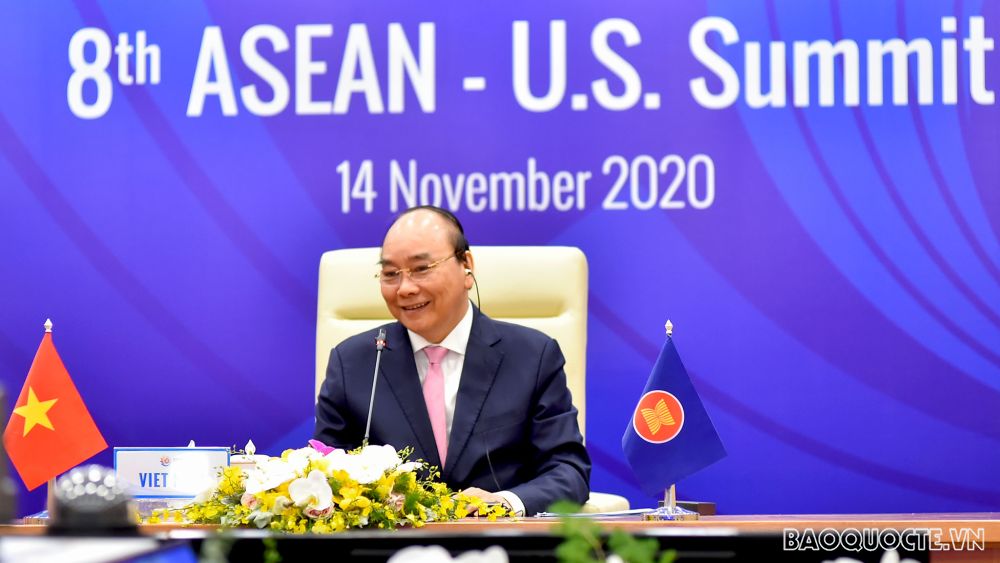 Thủ tướng Chính phủ Nguyễn Xuân Phúc đã chủ trì Hội nghị Cấp cao ASEAN - Hoa Kỳ lần thứ 23. (Ảnh: Tuấn Anh)