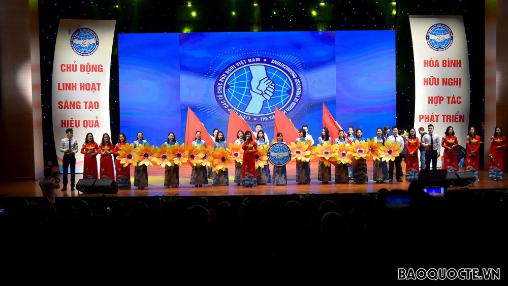 Liên hiệp các tổ chức hữu nghị Việt Nam kỷ niệm 70 năm ngày Truyền thống