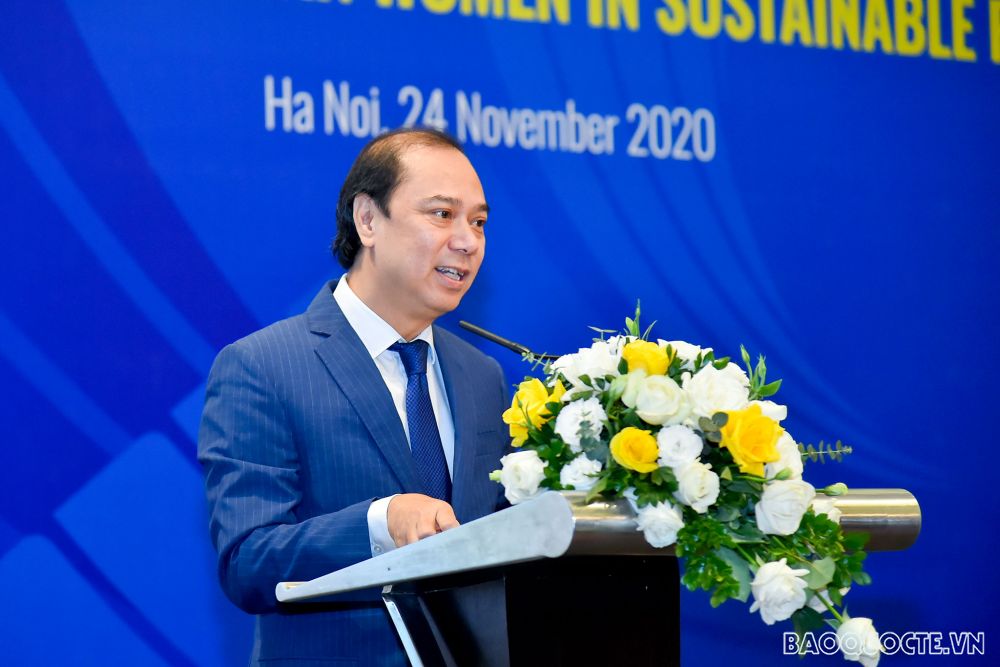 Thúc đẩy bình đẳng giới là một trong những ưu tiên hàng đầu của hợp tác ASEAN 2020