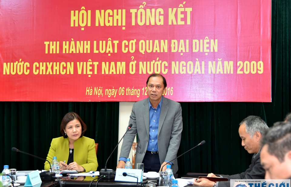 Tổng kết 7 năm thi hành Luật Cơ quan đại diện Việt Nam ở nước ngoài