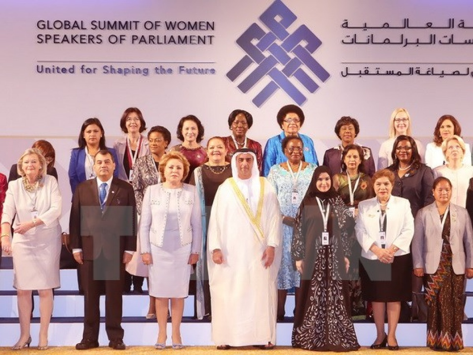 Khai mạc Hội nghị Thượng đỉnh các nữ Chủ tịch Quốc hội thế giới
