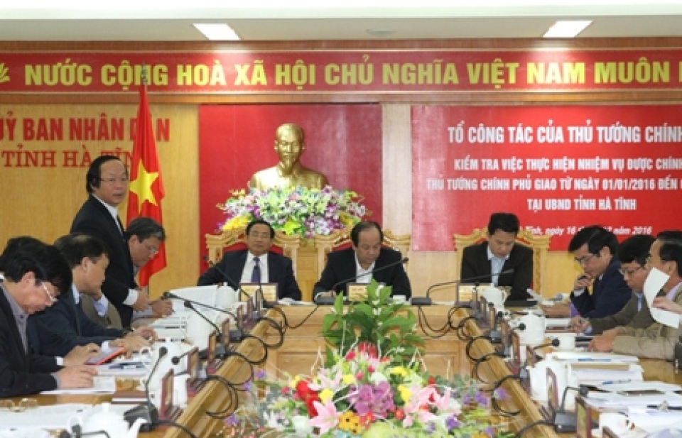 Thủ tướng yêu cầu Hà Tĩnh khẩn trương chi trả tiền bồi thường