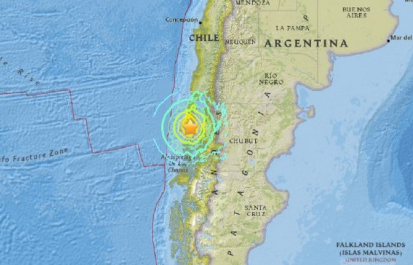 Dỡ bỏ cảnh báo sóng thần sau trận động đất mạnh 7,7 độ richter ở Chile