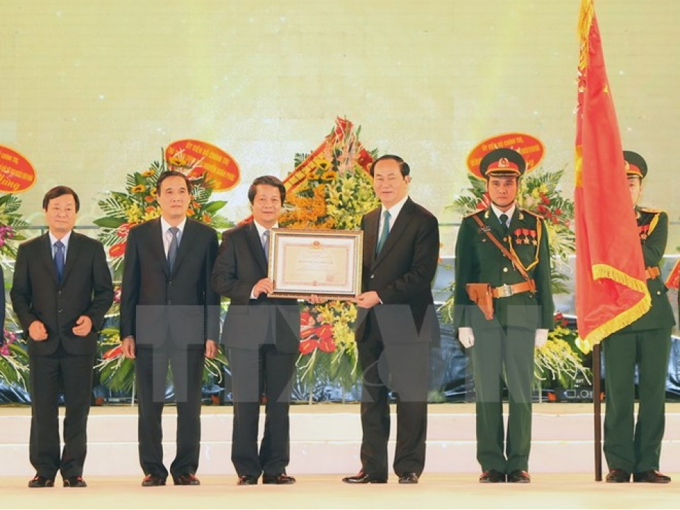 Chủ tịch nước dự lễ kỷ niệm 125 năm thành lập tỉnh Phú Thọ