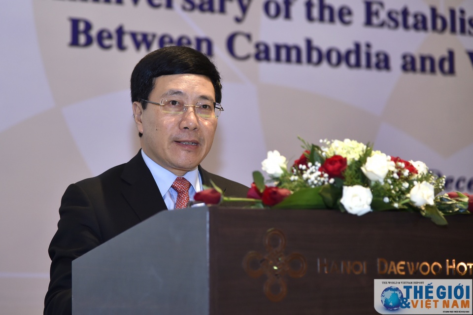 cambodian embassy celebrates national day ties with vietnam