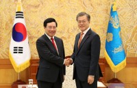 vietnamese rok presidents exchanged congratulations on ties anniversary