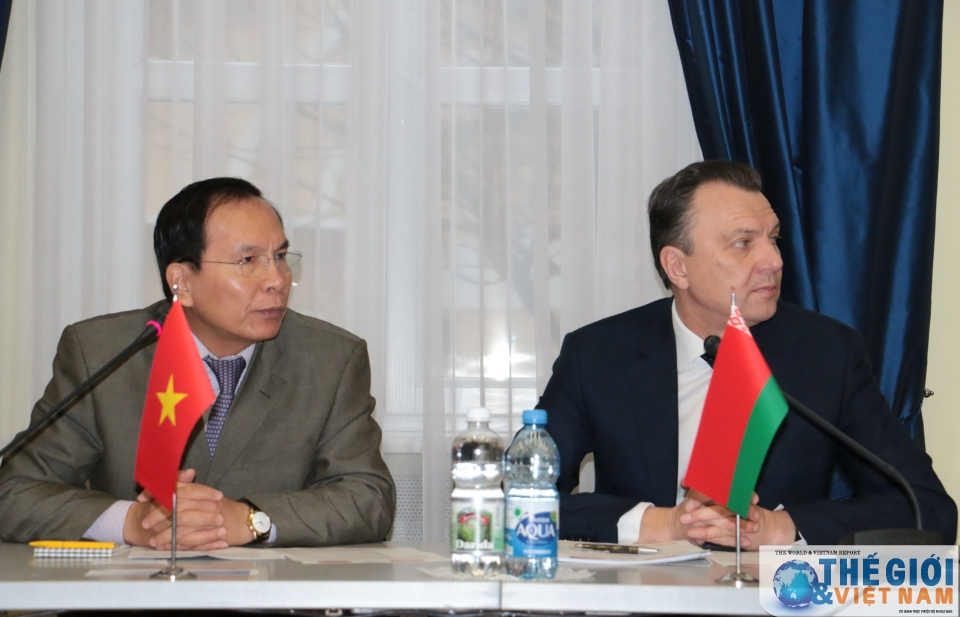 Tăng cường hợp tác kinh tế thương mại Việt Nam - Belarus