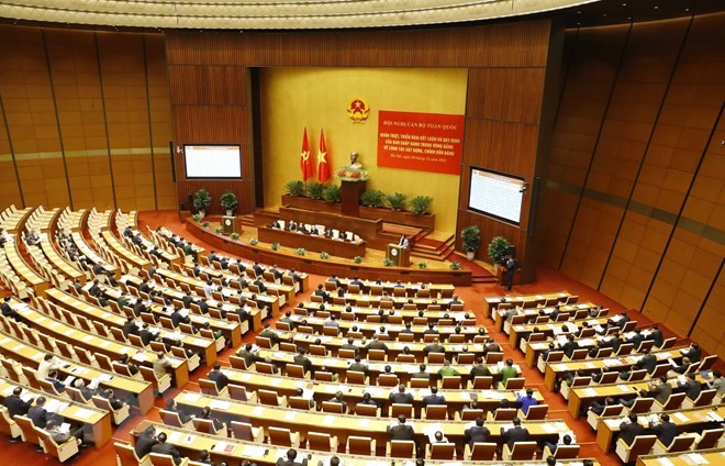 Bộ Ngoại giao tham dự Hội nghị cán bộ toàn quốc về quán triệt xây dựng Đảng