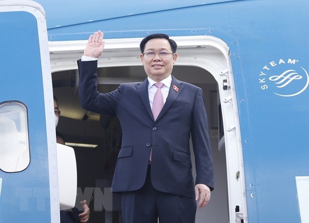 Top Vietnamese legislator arrives in Seoul, beginning official visit to RoK