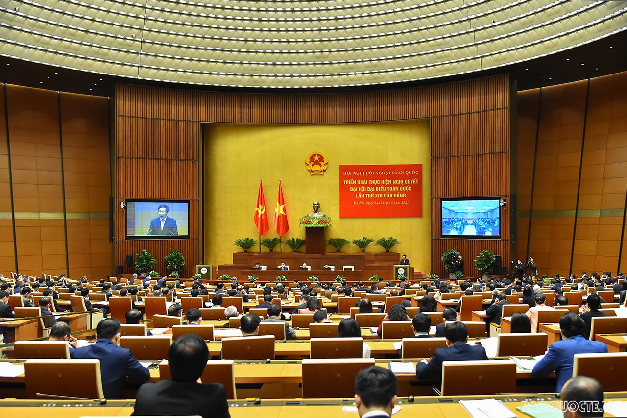 Đang trực tiếp: Hội nghị Đối ngoại toàn quốc triển khai thực hiện Nghị quyết Đại hội XIII của Đảng