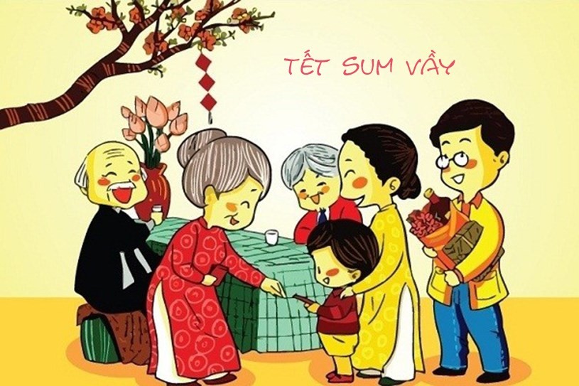 Tết sum vầy. (Nguồn: VOV)