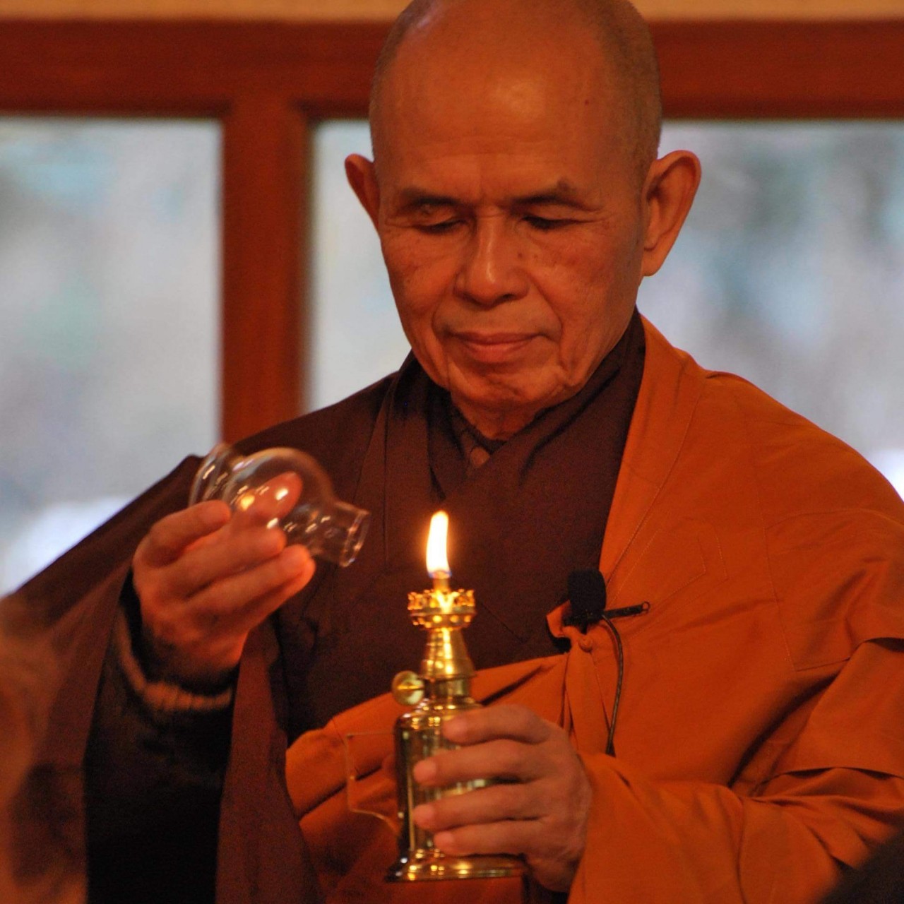 Thiền sư Thích Nhất Hạnh. Ảnh từ trang Cộng đồng Làng Mai