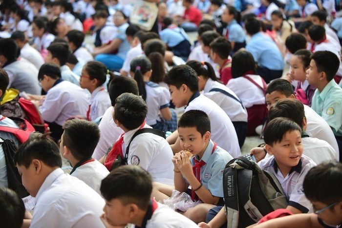 TP. Hồ Chí Minh: Hơn 80% phụ huynh tiểu học đăng ký cho con đến trường