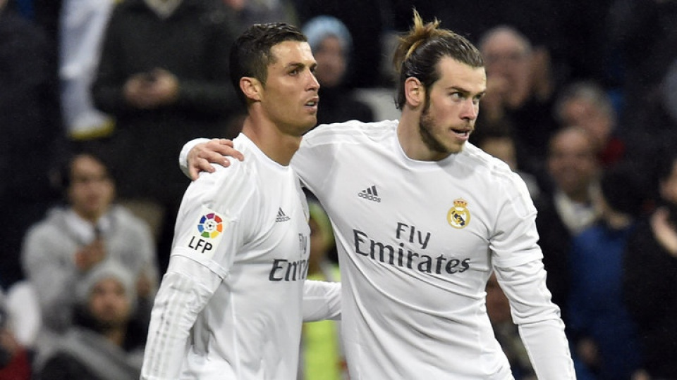 Đêm nay, Real Madrid có nguy cơ vắng cả C.Ronaldo lẫn Bale