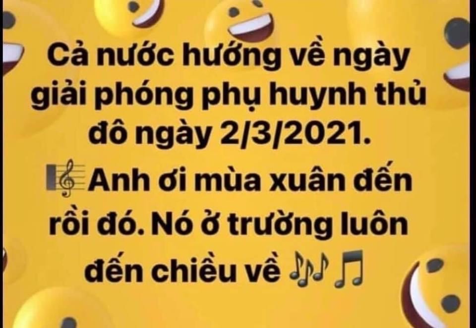 Hài hước 'ngày giải phóng phụ huynh' Thủ đô Hà Nội