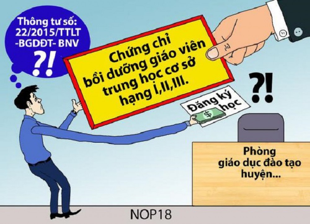 ‘Chứng chỉ chức danh nghề nghiệp không có lỗi, nhưng…’