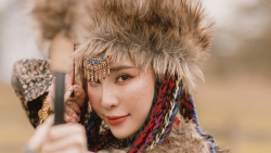 Quỳnh Nga hóa thân thành mỹ nhân Mông Cổ