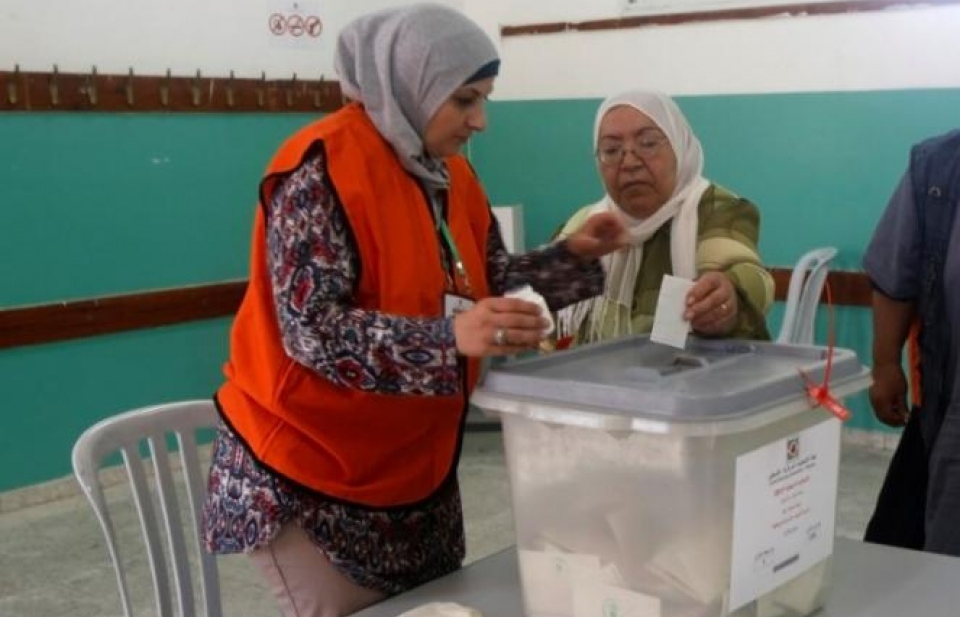 Palestine tiến hành bầu cử các hội đồng địa phương ở Bờ Tây