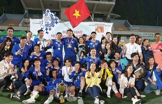 Nhiều hoạt động ý nghĩa tại hội thao của cộng đồng người Việt Nam tại Hàn Quốc