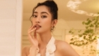 Hoa hậu Lương Thùy Linh gây sốt với vóc dáng gợi cảm