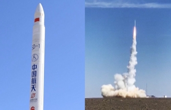 Trung Quốc lần đầu tiên phóng thành công tên lửa đẩy thương mại Smart Dragon-1