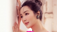 Hoa hậu Đền Hùng Giáng My gây thương nhớ với đầm hồng nữ tính