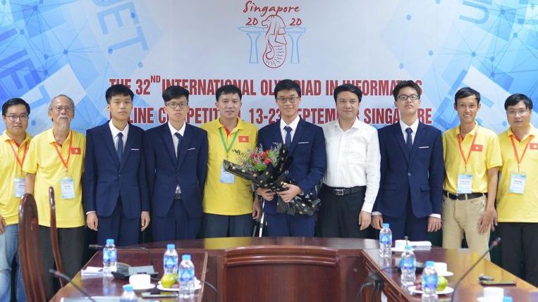 4 thí sinh đều đoạt giải Olympic Tin học quốc tế, Việt Nam xếp thứ 9 thế giới