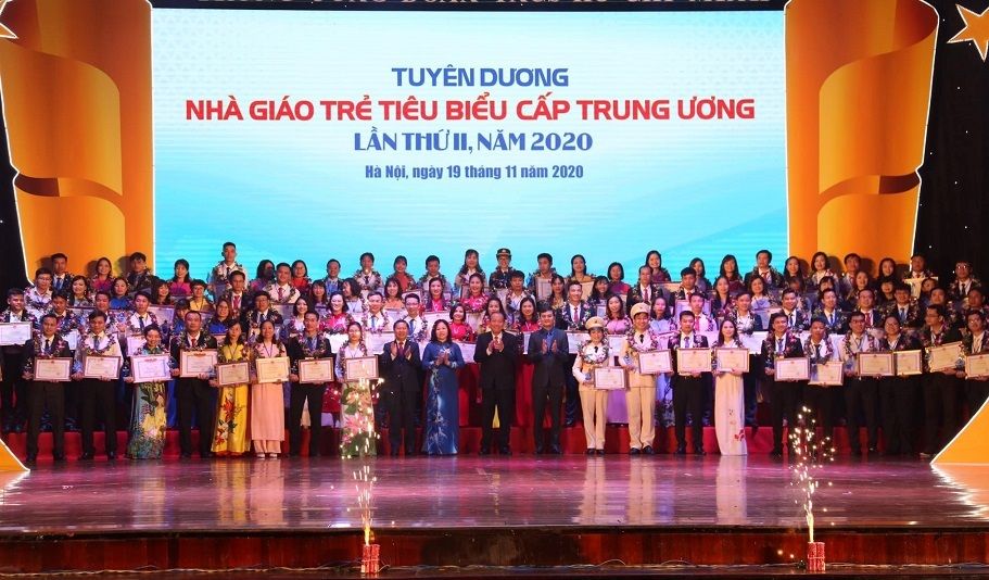 99 nhà giáo trẻ tiêu biểu được Trung ương Đoàn vinh danh