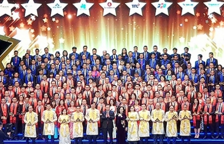 200 thương hiệu được vinh danh “Sao vàng đất Việt” 2018