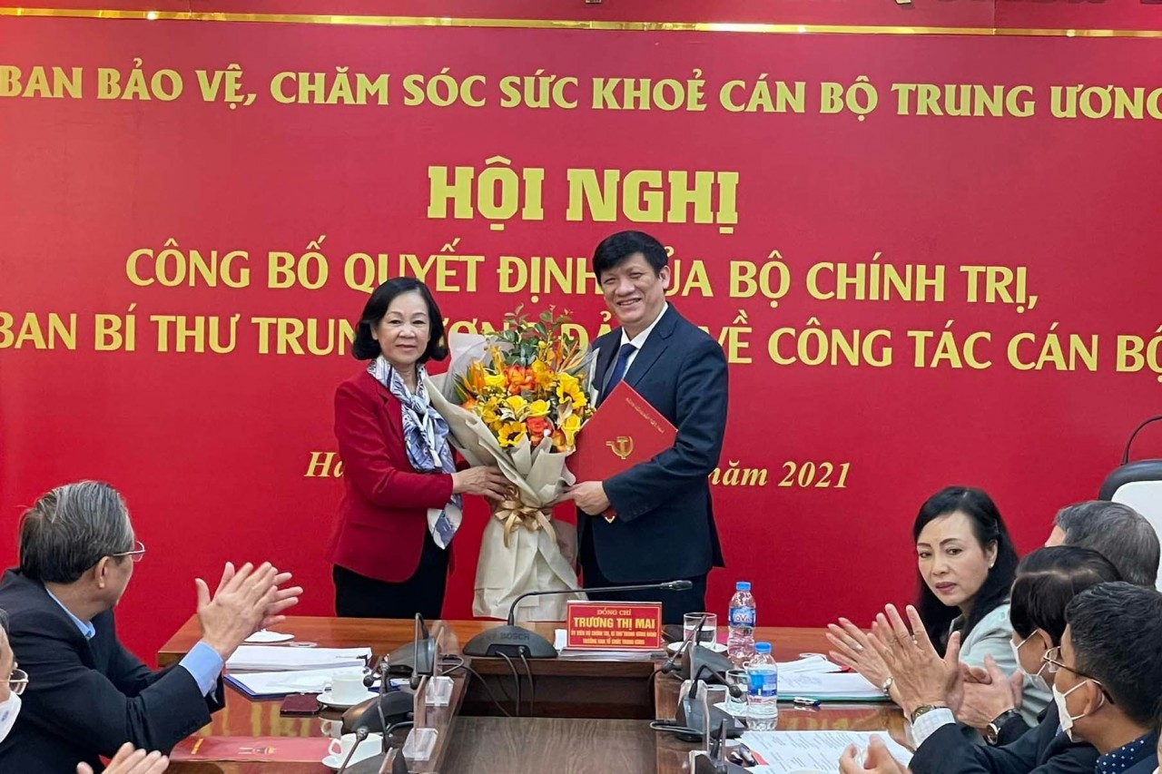 Bộ trưởng Y tế Nguyễn Thanh Long làm Trưởng Ban Bảo vệ, chăm sóc sức khỏe cán bộ Trung ương