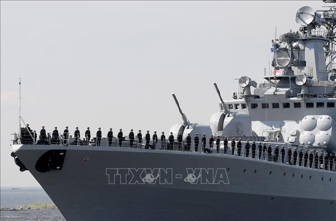 Tàu chiến chống ngầm Nga kết thúc chuyến thăm cảng Philippines