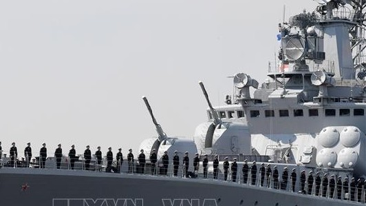 Tàu chiến chống ngầm Nga kết thúc chuyến thăm cảng Philippines