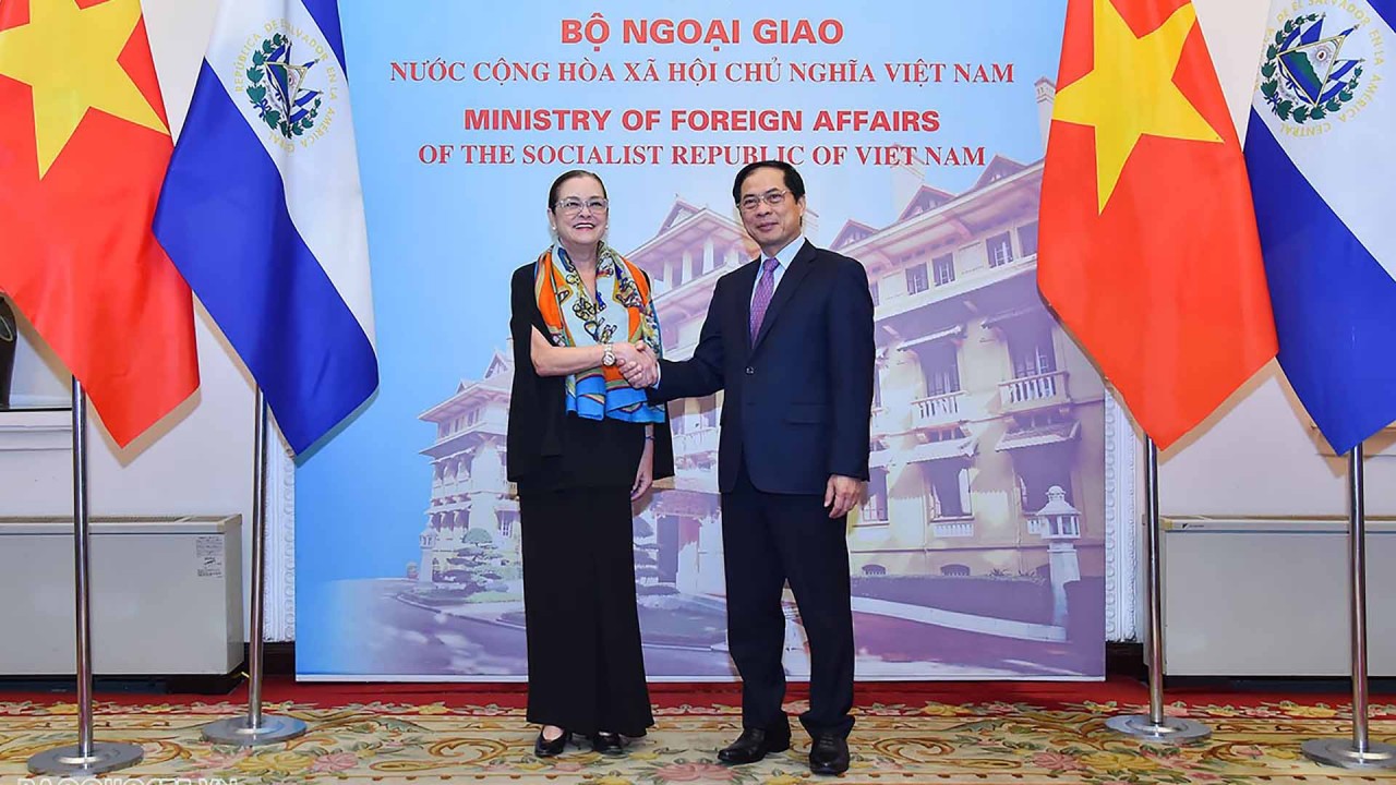 Bộ trưởng Ngoại giao Cộng hòa El Salvador Alexandra Hill Tinoco thăm chính thức Việt Nam