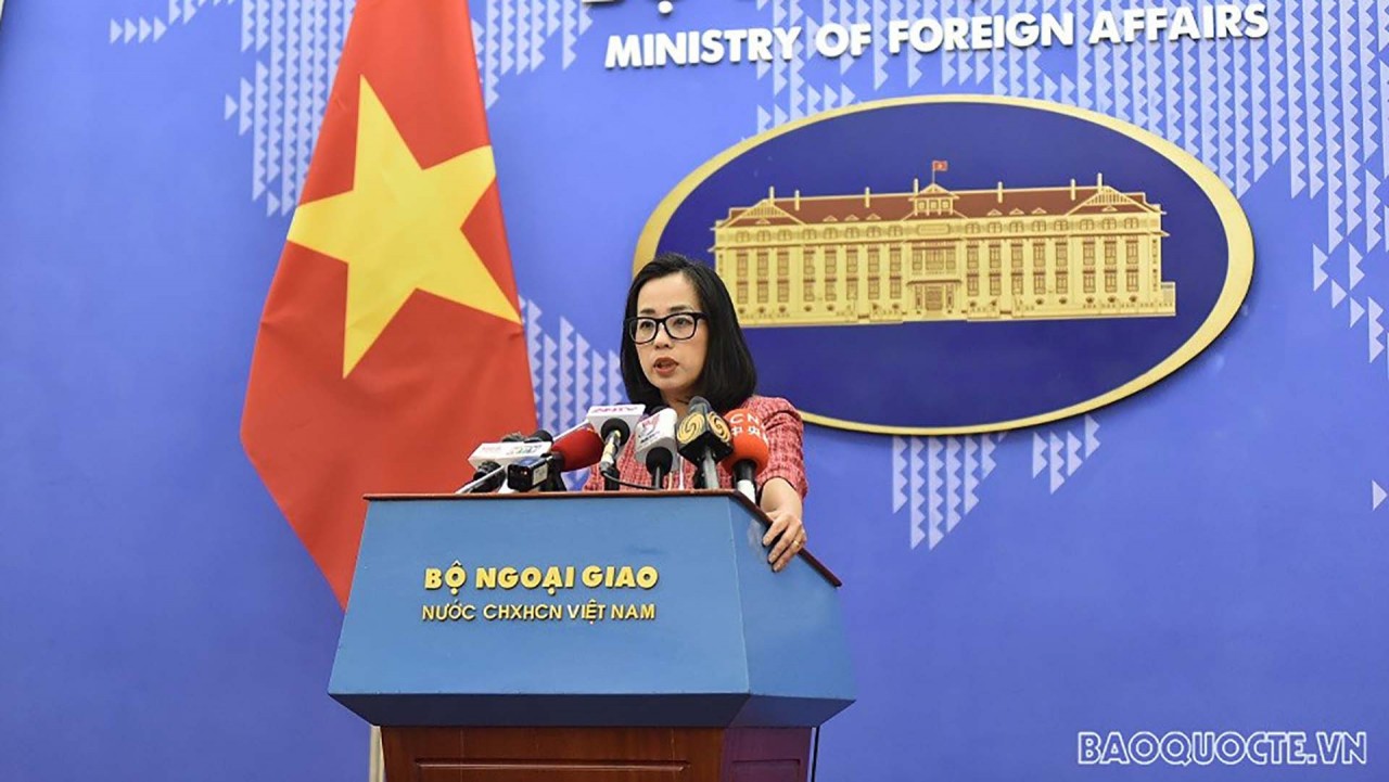 Bộ Ngoại giao: Tàu khảo sát của Trung Quốc đã rời vùng biển Việt Nam