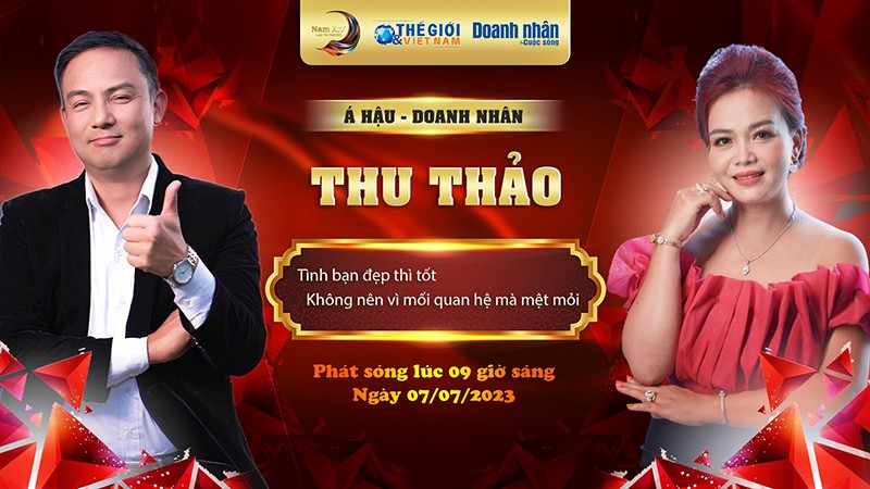 Talkshow giữa Quốc tế Media và Á hậu Thu Thảo