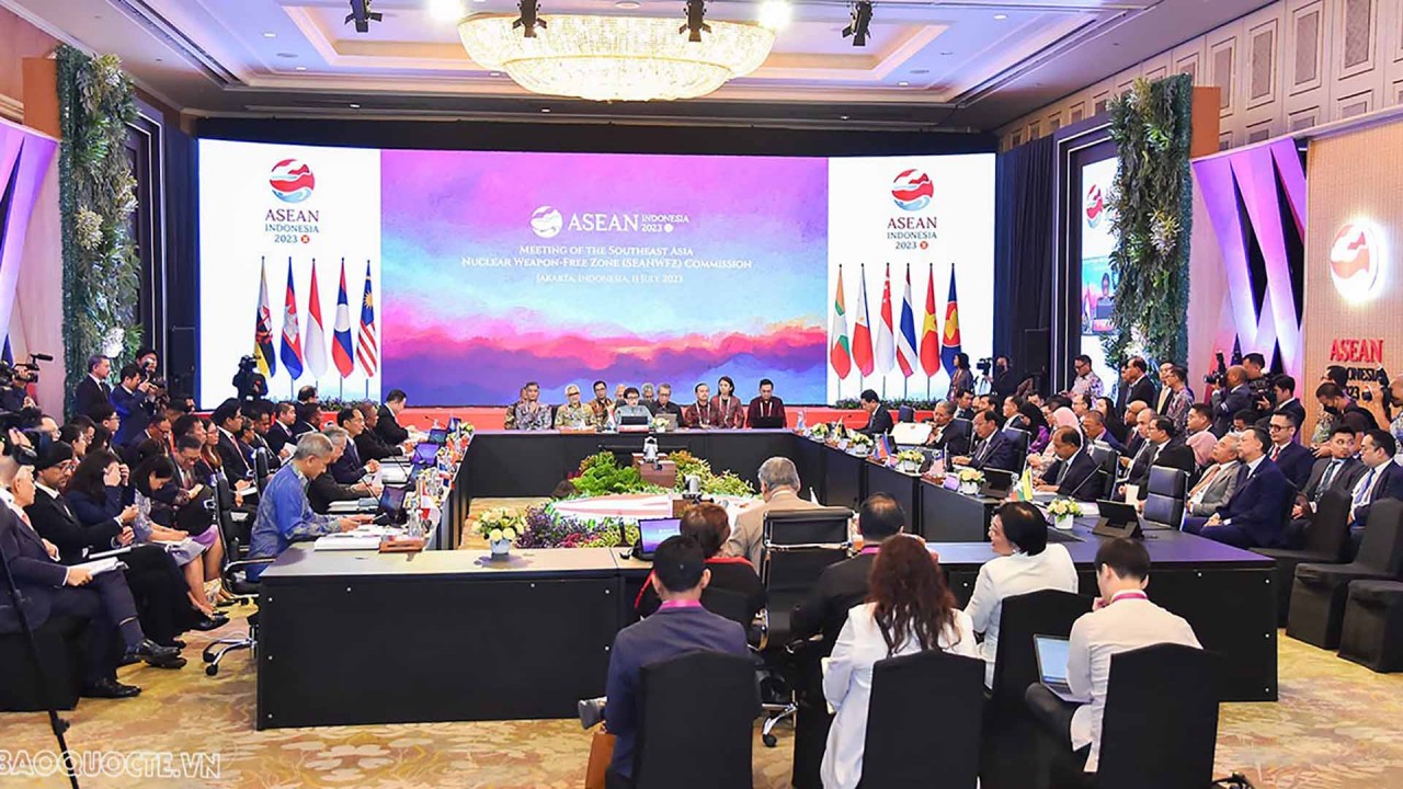 Bộ trưởng Ngoại giao Bùi Thanh Sơn dự Hội nghị Ủy ban Hiệp ước Khu vực Đông Nam Á không có vũ khí hạt nhân