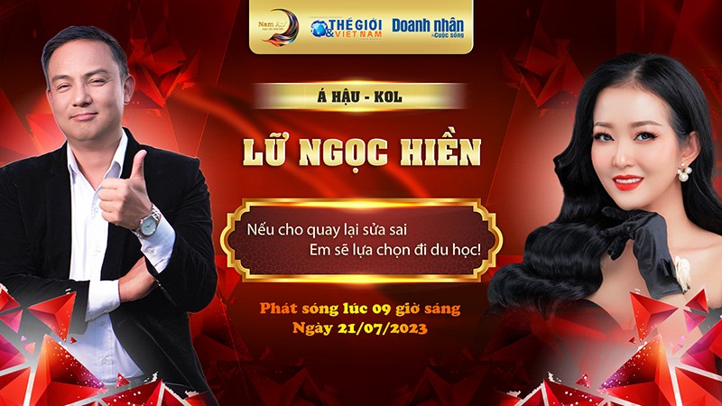 Talkshow giữa Quốc tế Media và Á hậu Lữ Ngọc Hiền