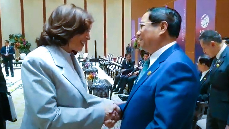 Thủ tướng Phạm Minh Chính gặp Phó Tổng thống Hoa Kỳ Kamala Harris