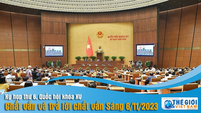 Trực tiếp: Quốc hội chất vấn các lĩnh vực kế hoạch và đầu tư, tài chính, ngân hàng